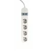 Régua de tomadas inteligente Gembird TSL-PS-S4U-01-W 4 tomadas AC 3880 W Branco