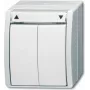 Botão de estore BUSCH-JAEGER 2621/4W-54 ocean alpinweiss IP44 2621/4W-54 (2621/4W-54)