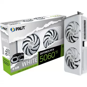Placa gráfica Palit GeForce RTX 5060 Ti White OC 8GB GDDR7