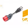 Adaptador de segurança Juice Technology JUICE CONNECTOR, CEE16 / 400V, 3 fases (vermelho, para JUICE BOOSTER 2)
