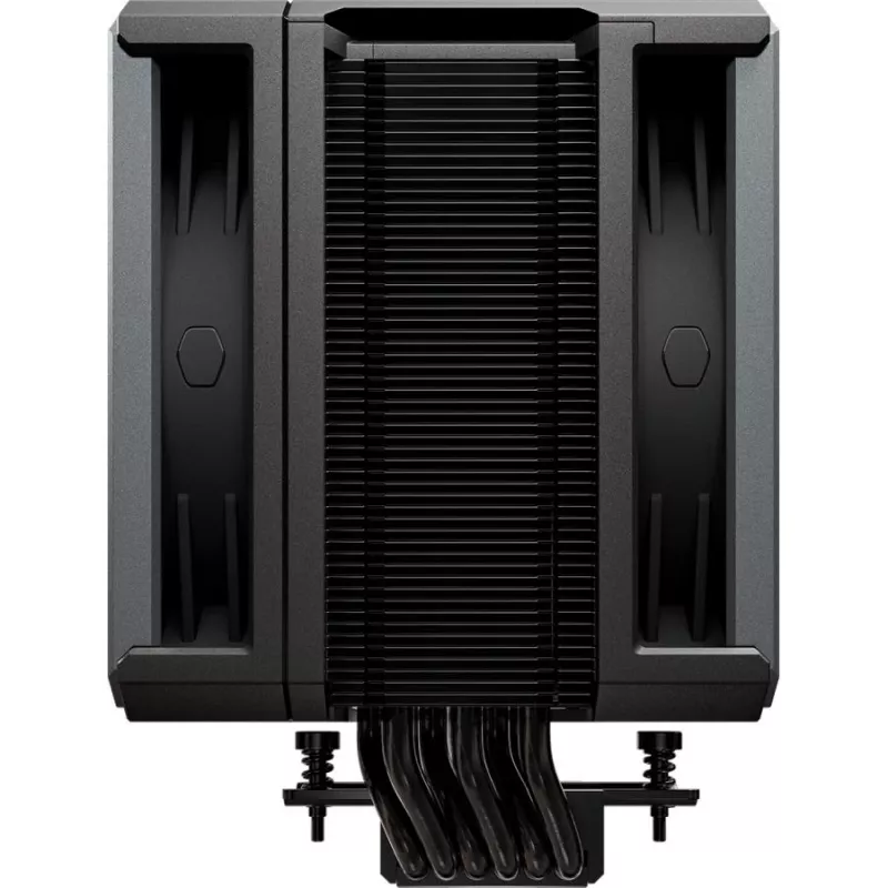Arrefecedor de ar Cooler Master Hyper 612 APEX 120 mm preto, 4 heatpipes, 2400 rpm, 75.2 CFM, 4 pinos