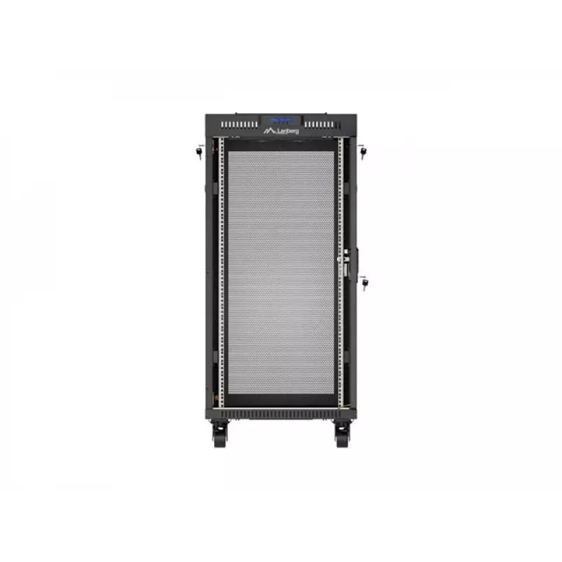 Armário rack autónomo LANBERG FF01-6824-23BL 24U 600×800 mm IP20 preto