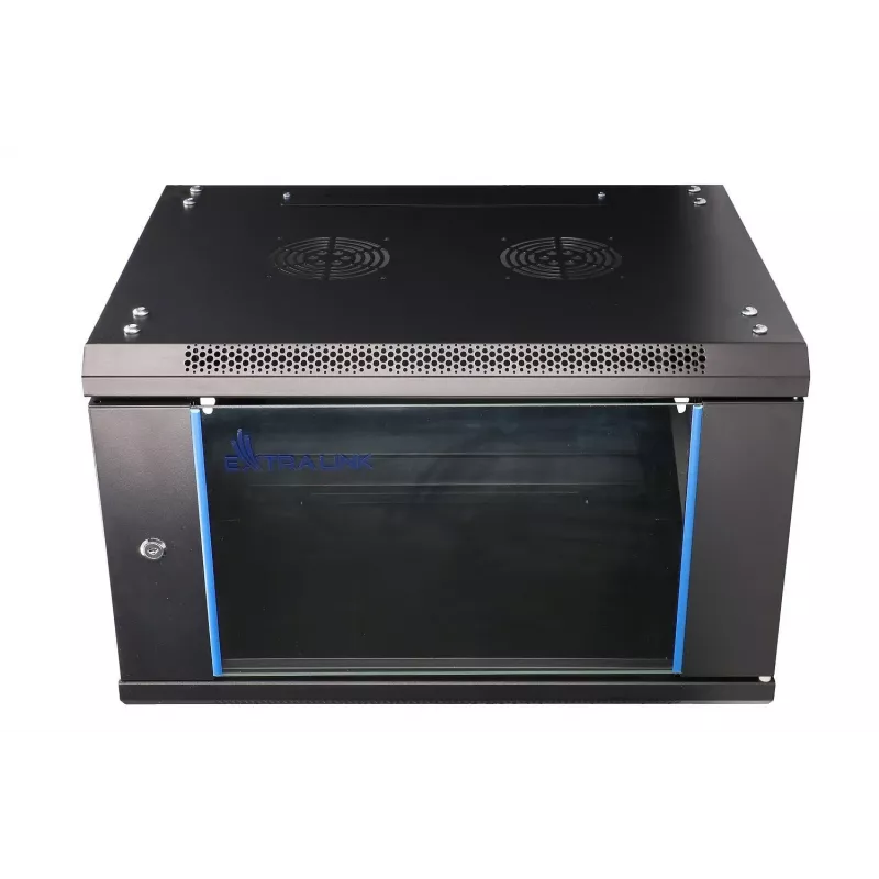 Caixa de parede Extralink 6U 600x450 preto