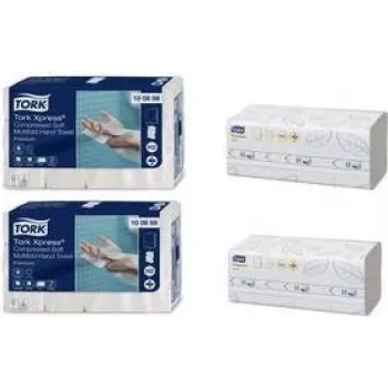 Toalhas de papel Tork Xpress H2 Premium Interfold 2 folhas 2040 folhas (MPN 100888)