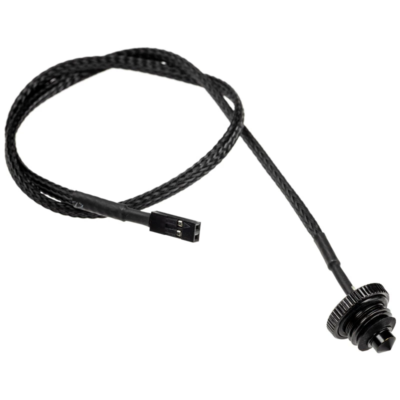 Alphacool Eiszapfen 17596 sensor de temperatura plano, G1/4, preto