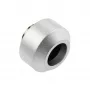Fitting para tubo rígido OPTIMUS 12 mm, prateado – conector individual de aperto para tubos de refrigeração rígidos