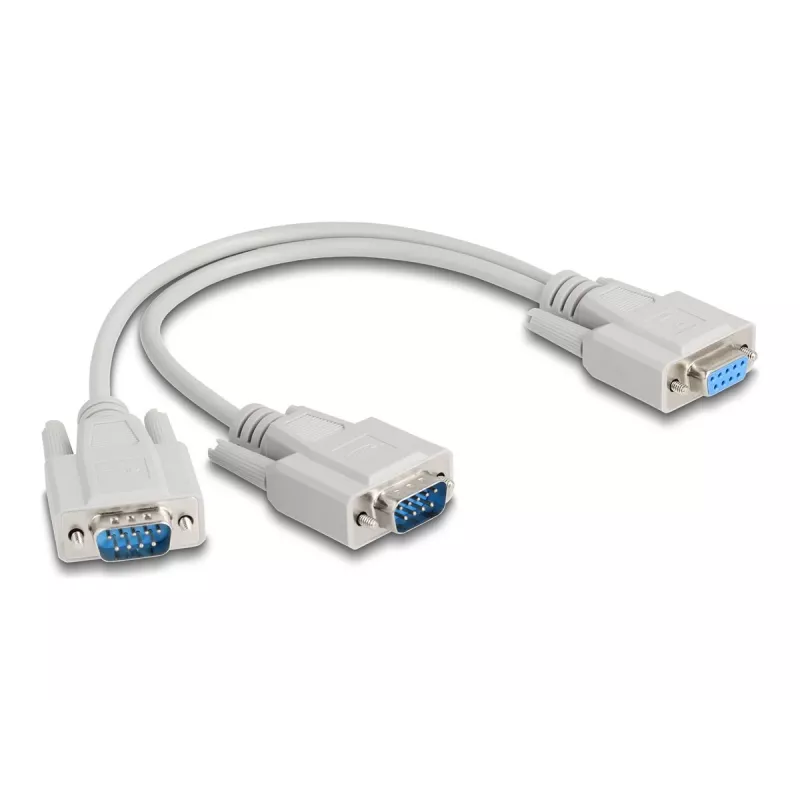 Cabo serial DeLOCK 67160 bege 0,3 m DB-9