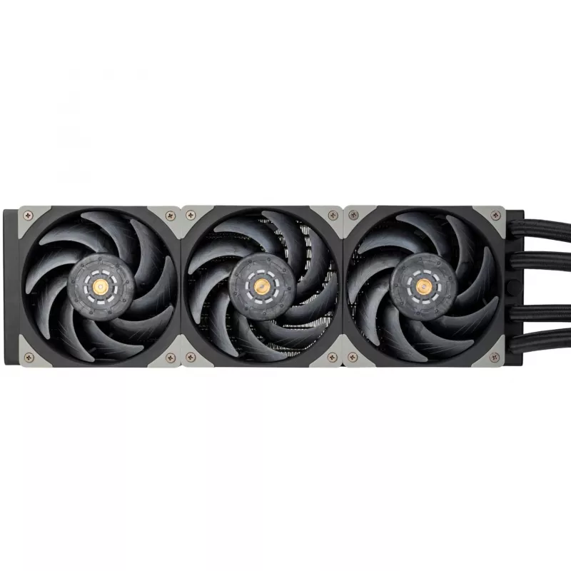 Radiador SILVERSTONE SST-XE360PDD refrigeração líquida 360mm, preto/prateado