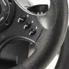 Volante + pedais Subsonic SA5426-NG preto USB rotação 180°