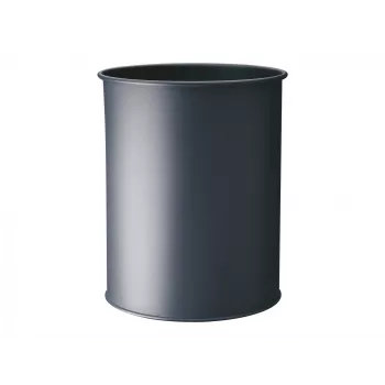 Balde de lixo Durable 330158 15 L redondo metal antracite