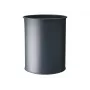 Balde de lixo Durable 330158 15 L redondo metal antracite