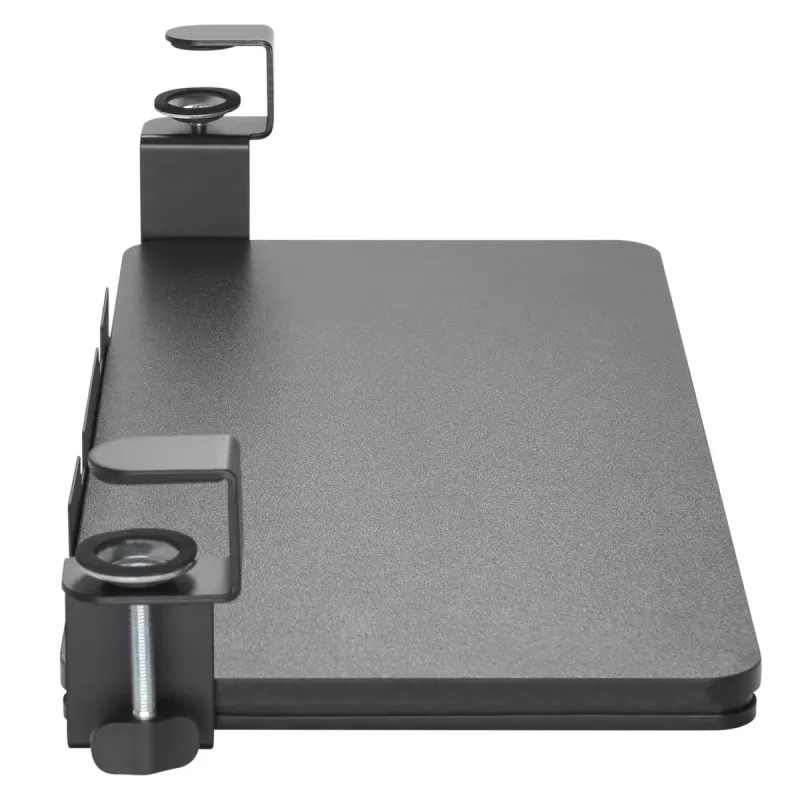 Gaveta para teclado Maclean MC-839 | Gaveta sob a secretária para teclado e rato | Prateleira para teclado com fixação | Solução ergonómica para o posto de trabalho