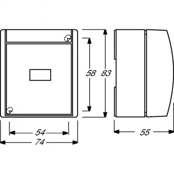 Interruptor de botão/fecho BUSCH-JAEGER 2621W-54 ocean branco alpino 2621W-54 (1484-0-0380)
