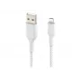 Belkin BOOST CHARGE - Cabo Lightning - Lightning macho para USB macho - 3 m - branco - para Apple iPad/iPhone/iPod (Lightning)