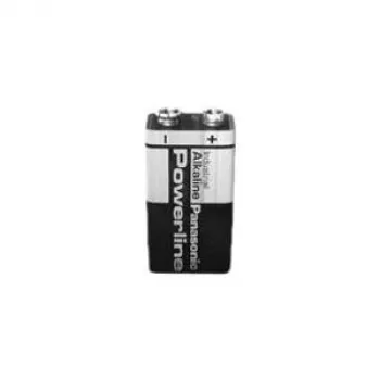 Panasonic Battery Powerline - pilha 9V bloco cartão (12x1=12 unid.) (6LR61AD/B)
