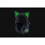 Razer Kraken Kitty V2 BT auscultadores gaming sem fios, Bluetooth 5.2, over-ear, microfone, cancelamento de ruído, Chroma RGB, 20–20 000 Hz, pretos