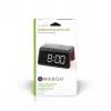 WCACQ30BK, despertador digital, retangular, preto, acrilonitrilo-butadieno-estireno (ABS)