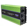 Adaptador/inversor de alimentação para automóvel Qoltec Monolith 5000 W verde