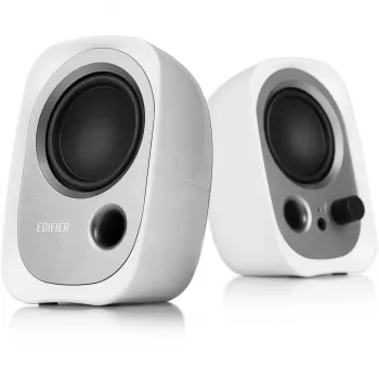 Edifier R12U - Altifalante - para PC - 4 Watt (Total) - Branco (R12U Branco)