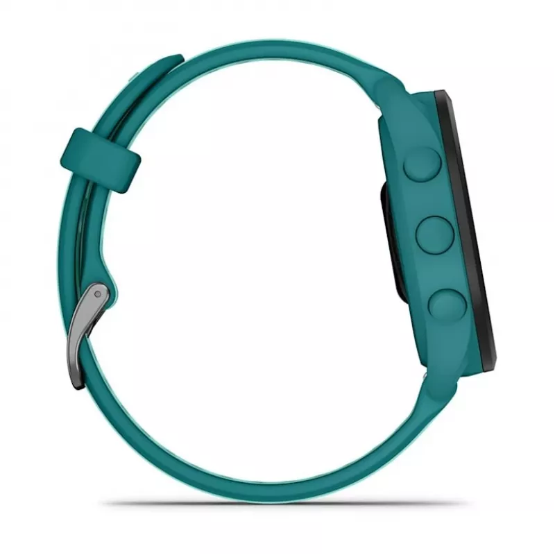 Garmin Forerunner 165 Music relógio inteligente, 43 mm, AMOLED de 1,2 polegadas, GPS, turquesa