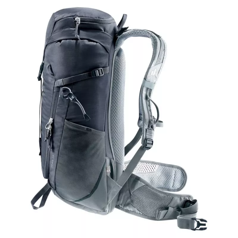 Mochila DEUTER Trail 18 I — mochila de dia, 18 L, preto/ardósia
