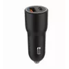 Carregador de automóvel para dispositivos móveis Gembird TA-UC-AC2PDQC38-CAR-01, USB-C, 38 W, 12-24 V, preto