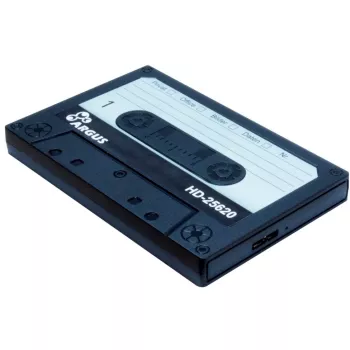 Caixa para HDD Inter-Tech HD-25620 preto-branco 2,5 polegadas