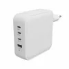 Hyper HyperJuice 100W USB-C GaN Carregador de viagem 3C+1A - Branco (HJ1002WHWWGL)
