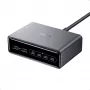 Carregador GeNPrime 200W GaN 4xUSB-C 2xUSB-A preto