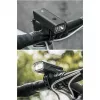 Rockbros luz de bicicleta + cabo USB-C - USB-A 260 lm preto