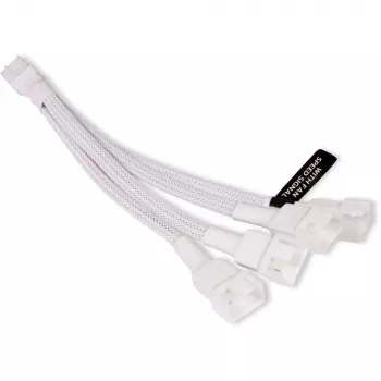 Cabo divisor RGB Alphacool 18728 plástico branco 150mm