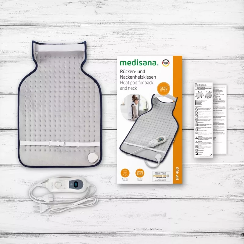 Aquecedor de cama elétrico Medisana HP 460 100 W cinzento