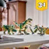 Brinquedo de construção LEGO Creator 3-em-1 T.Rex Conjunto de construção, 626 peças, 150 mm de altura, idade 9+