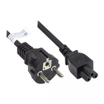 Good Connections ficha de contacto de proteção para C5 preto 3 m