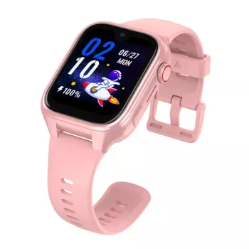 Smartwatch Stelio Junior Pro AI 4G ST-SWJ102-PK — relógio 4G para criança, rosa