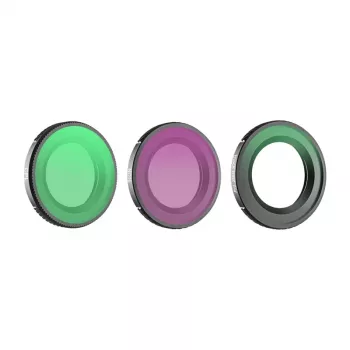 Filtro de objetiva Sunnylife 1/4 3 unid. - Black Mist + CPL + ND16 para Osmo Nano