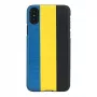 Capa para smartphone man and wood para iPhone X/XS – dandy azul preto, concha rígida protetora
