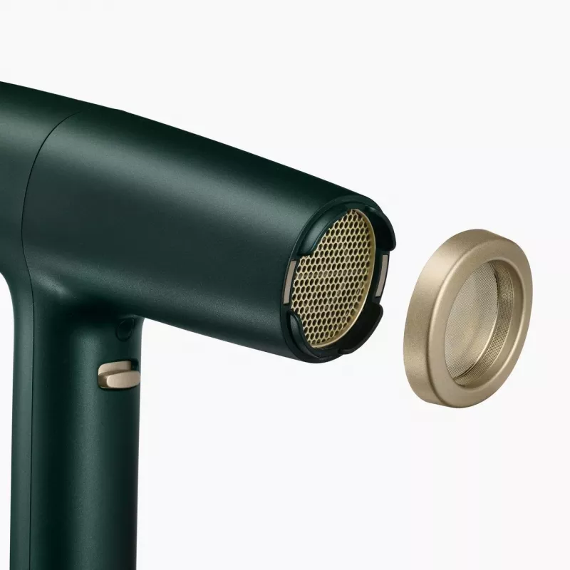 Secador de cabelo BaByliss Air Power Pro 1700 W dourado, verde