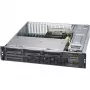Caixa de servidor Supermicro CSE-825MBTQC-R802LPB rack preto