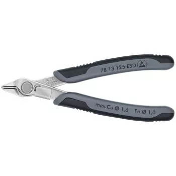 Alicate de corte lateral Knipex 78 13 125 ESD
