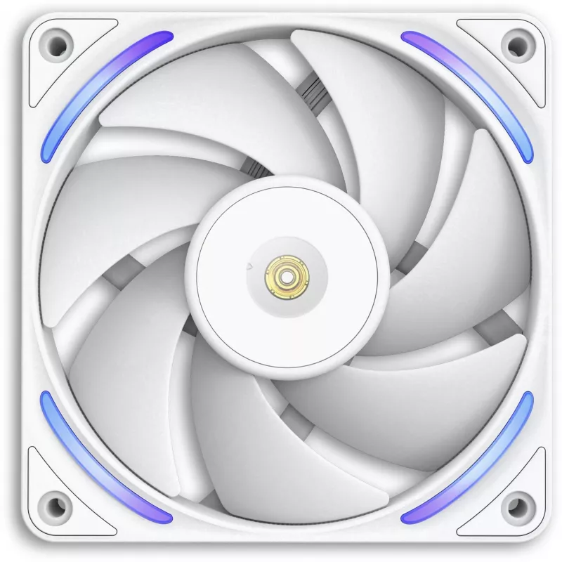 Ventoinha de caixa NZXT Performance Fan F120X, 120 mm, branca