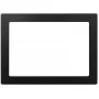 Moldura para tablet ALLNET ALLTCover10NBv1 — moldura frontal de substituição preta, peso 300 g