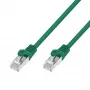 Cabo de patch LAN Extralink Cat 7 S/FTP 5m 20G verde, cabo de rede de cobre