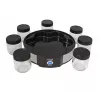 Iogurteira Adler AD 4476 — 7 frascos, 42 °C, 20 W, cinzento/preto/transparente