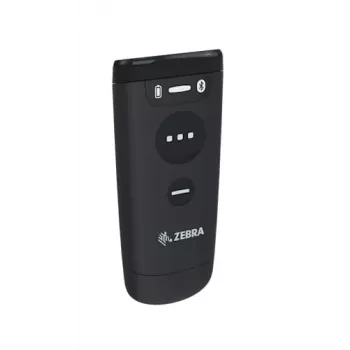 Leitor de códigos de barras manual Zebra CS60 1D/2D LED sem fios IP65 preto, Bluetooth/USB, 100 m de alcance, 83 g