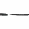 Caneta de feltro Faber-Castell 167399 preta média