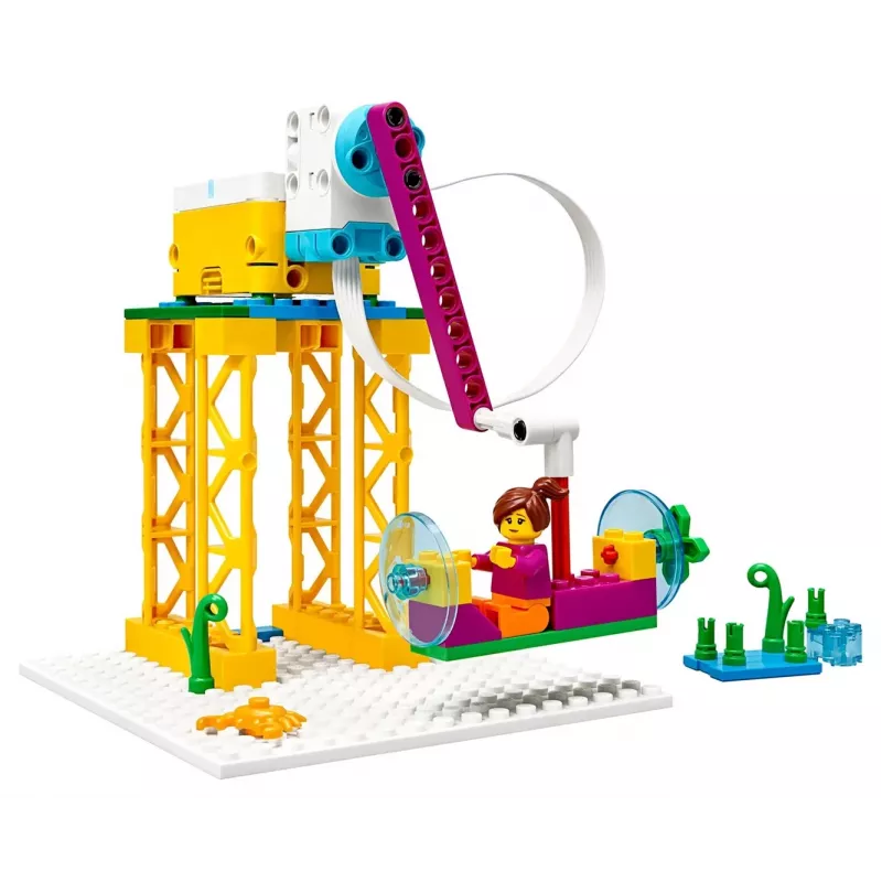 LEGO Education SPIKE Essential Set A+ 45345 – conjunto de robótica educativa e programação, 449 elementos, a partir dos 6 anos