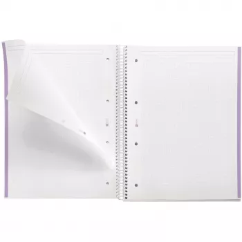Caderno universitário MIQUELRIUS Emotions 1 quadriculado DIN A4 com margem interior (A460533)