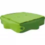 Caixa de areia Simba-Dickie BIG 800056733, plástico, 1380×1380 mm, bancos integrados, verde