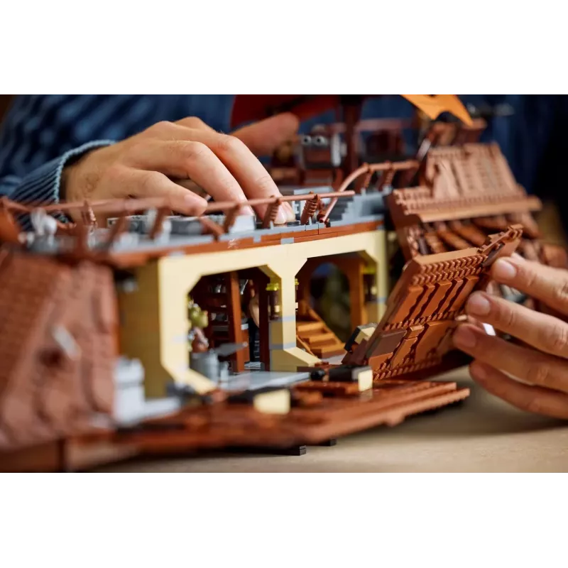 Conjunto LEGO Star Wars Jabba's Barge 75397 – 3943 peças, 11 minifiguras, idade 18+